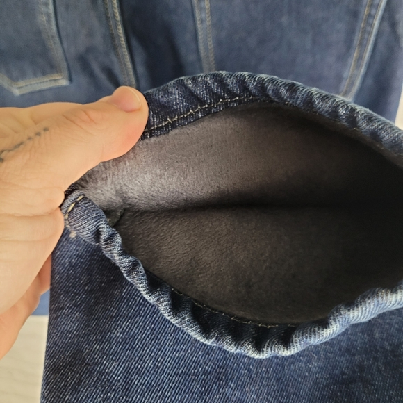 CAMII MIA | fleece lined skinny denim jeans - Picture 7 of 10